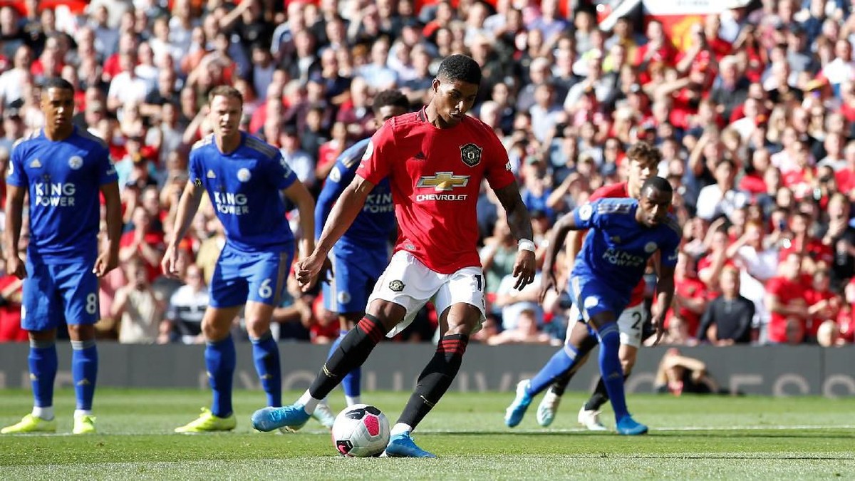 Manchester United menang 1-0 atas Leicester Cty di lanjutan Liga Inggris. (Foto: Andrew Yates / Reuters)