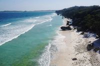 Pantai Batu Pintu (Afif Farhan/detikcom)