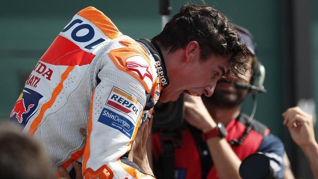 Marc Marquez tampil dominan di MotoGP 2019.