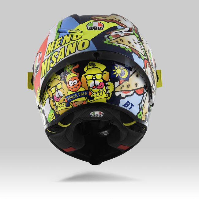Helm Spesial Valentino Rossi di Misano 2019