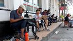 Intip Keseruan Pegiat Gambar Sketsa Arsitektur di Bandung
