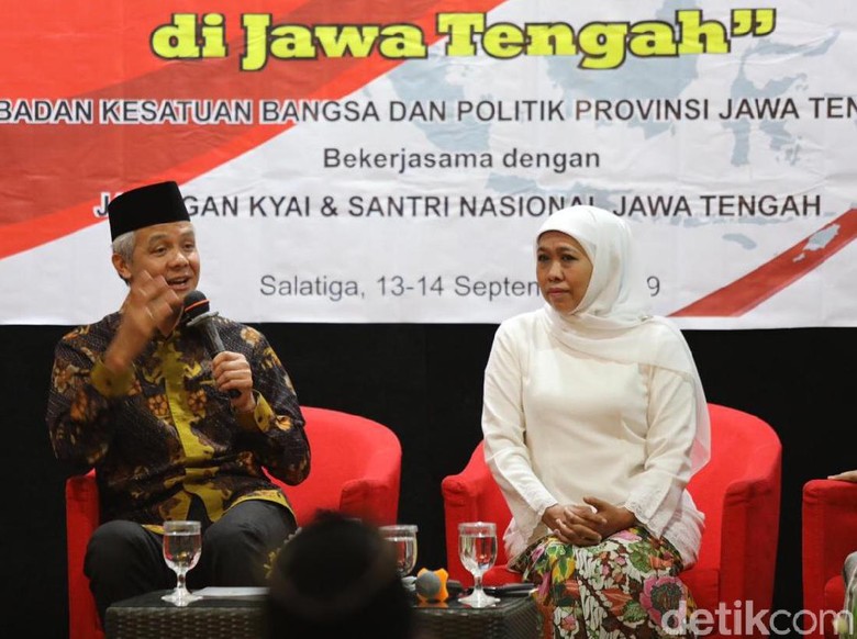 Gubernur Khofifah dan Gubernur Ganjar Kerjasama Kelola Sungai Bengawan Solo Gubernur Khofifah dan Gubernur Ganjar Kerjasama Kelola Sungai Bengawan Solo