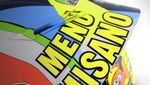 Perpaduan Makanan Italia di Helm Spesial Valentino Rossi