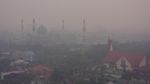 Sepekan Dikepung Kabut Asap, Warga Tetap Beraktivitas