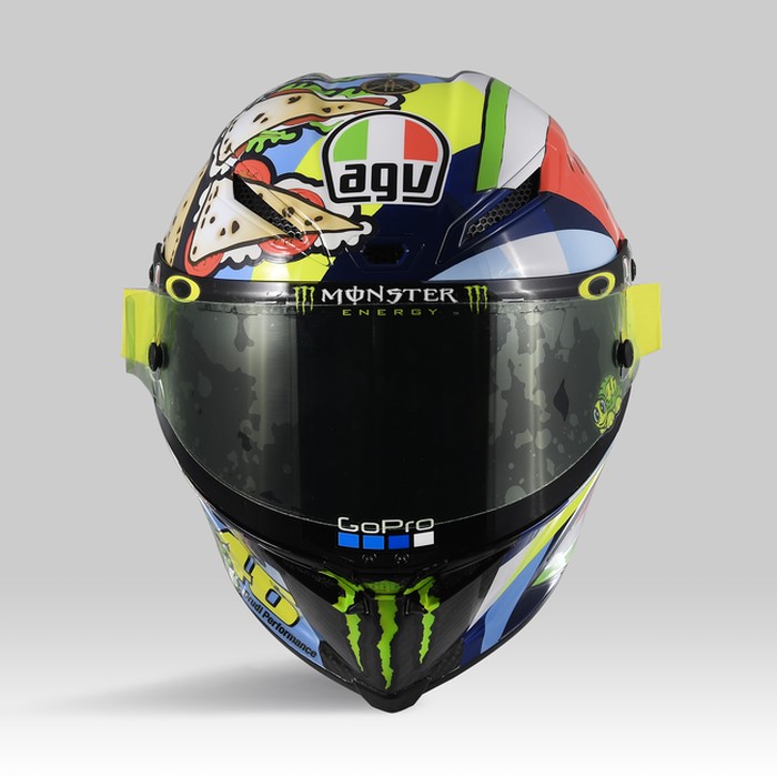 Helm Spesial Valentino Rossi di Misano 2019 Helm Spesial Valentino Rossi di Misano 2019