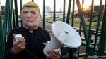 Wow! Ada Donald Trump Ikut Demo Tolak RKUHP di DPR