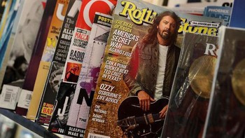 Awal 2018, Rolling Stone Indonesia menyatakan telah mengakhiri usaha penerbitan majalah musik miliknya. Foto: AFP