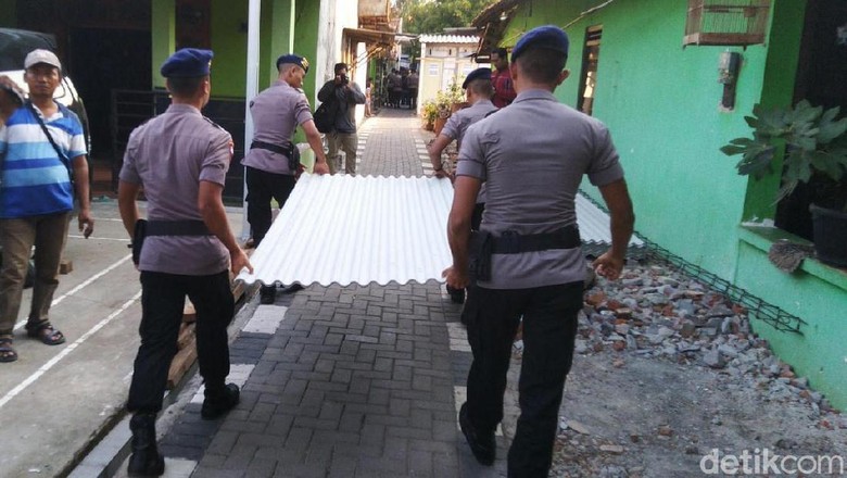 Polisi Prioritaskan Perbaikan Rumah Warga yang Rusak Polisi Prioritaskan Perbaikan Rumah Warga yang Rusak