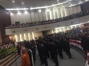 Dikuasai PDIP, 100 Anggota DPRD Sumut Periode 2019-2024 Resmi Dilantik