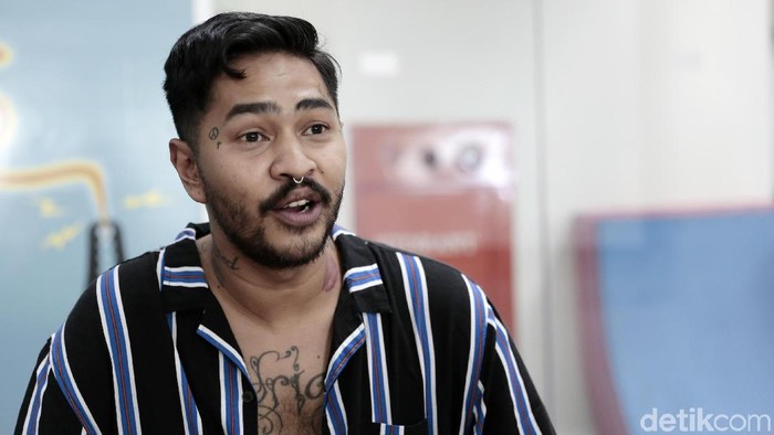 Onadio Leonardo saat berkunjung ke kantor detikcom.