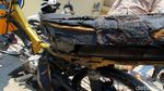 FOTO: Pemuda Cianjur Bakar Motornya Karena Nggak Terima Ditilang