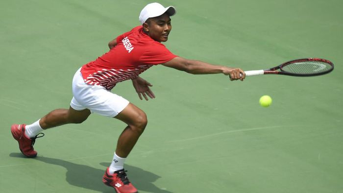Tim Indonesia kalah 1-3 dari Selandia baru di Piala Davis 2019 (Foto: ANTARA FOTO/Puspa Perwitasari) Tim Indonesia kalah 1-3 dari Selandia baru di Piala Davis 2019 (Foto: ANTARA FOTO/Puspa Perwitasari)