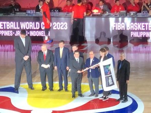 Indonesia Terima Estafet Piala Dunia Basket 2023 di Beijing
