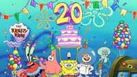 Di media sosial ramai berita soal sanksi yang diberikan oleh KPI kepada Spongebob Square Pants. Dok. Instagram/spongebob