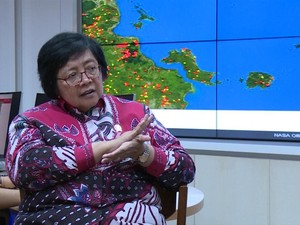 Menteri LHK Sebut Dua Sebab Kepala Daerah Lamban Tangani Kebakaran