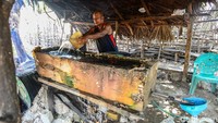 Proses pembuatan sopi membutuhkan waktu yang cukup panjang. Awalnya Ardianus akan merebus air nira pohon lontar di dalam tungku. Lalu uap yang menjadi air tersebut dimasukkan ke bambu dan didiamkan selama beberapa hari hingga kadar alkoholnya tinggi.