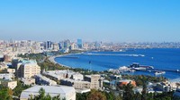 Laut Kaspia memiliki luas 371.000 Kilometer persegi. Namanya saja laut, namun in iadalah danau berair asin. (iStock)