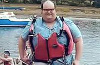 Penampilan George sebelum diet