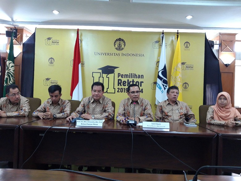 Pemilihan Rektor UI 2019-2024 Sisakan 7 Calon, Ini Daftarnya Pemilihan Rektor UI 2019-2024 Sisakan 7 Calon, Ini Daftarnya
