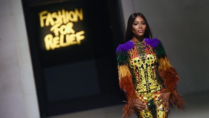 LONDON, ENGLAND - SEPTEMBER 14: Naomi Campbell attends Fashion For Relief London 2019 at The British Museum on September 14, 2019 in London, England. (Photo by Jeff Spicer/Getty Images for Fashion For Relief)