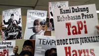 Majalah Tempo menjelaskan soal produk jurnalistiknya itu. Majalah Tempo menegaskan tak pernah bermaksud menghina Kepala Negara.