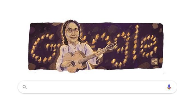 Google Doodle Kenang Penyanyi Legenda Chrisye