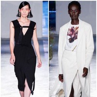 Seneng banget dapat kesempatan ngedandanin 2 kecantikan & keunikan yang berbeda di New York Fashion Week, begitu keterangan foto Ryan yang merias model untuk fashion show Jason Wu.  Foto: Instagram @ryanogilvy