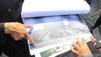 Menurut Kang Mac, RS Dustira pertama kali dibangun pada 1897. Berbeda dengan tulisan di pintu gerbang yakni 1887. Itu berarti RS ini sudah berusia 122 tahun. Keren! (Yudha/detikcom)  