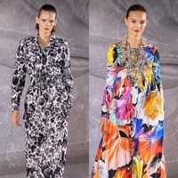 Inilah hasil riasan glowy ala makeup artist langganan artis Indonesia itu untuk fashion show Naeem Khan.  Foto: Instagram @ryanogilvy