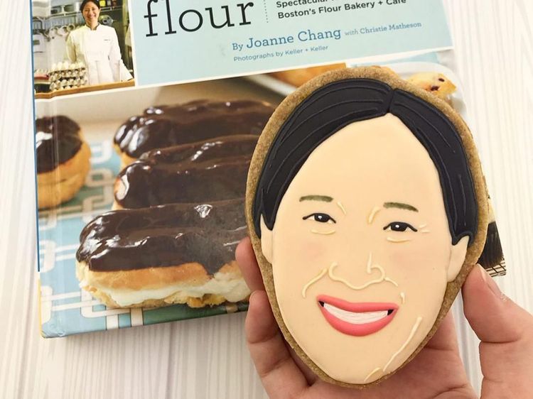 Baker Ini Bikin Cookies Gambar Sosok Asia Amerika Inspiratif