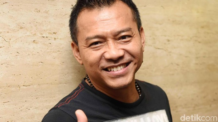 Anang Hermansyah saat ditemui di kawasan Kebon Jeruk.
