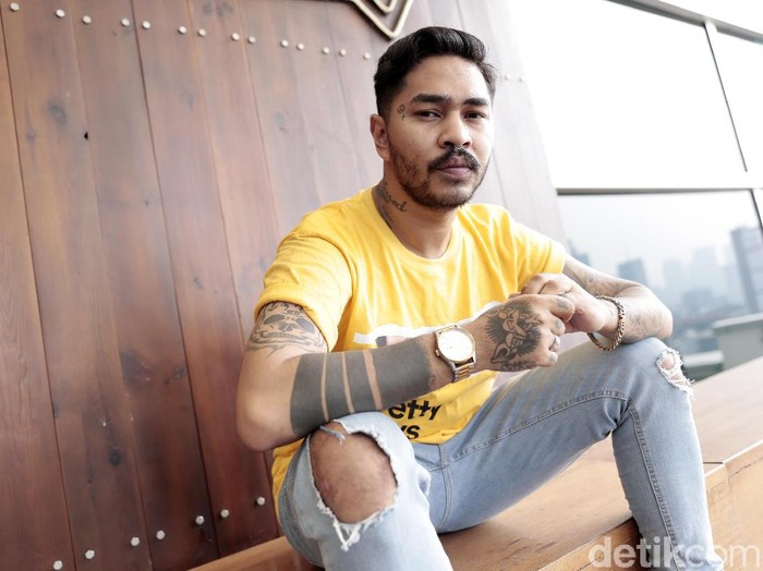 Onadio Leonardo saat berkunjung ke kantor detikcom.