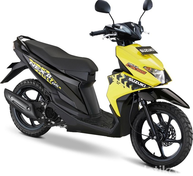 Skutik 115 cc untuk Bertualang, Suzuki NEX II Cross