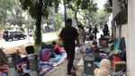 Para Pencari Suaka Kembali Datangi Kebon Sirih