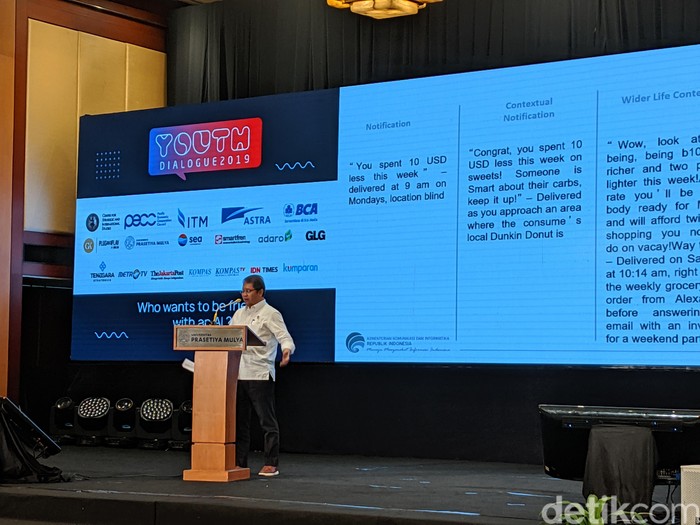 Menkominfo Rudiantara. Foto: Agus Tri Haryanto/inet Menkominfo Rudiantara. Foto: Agus Tri Haryanto/inet