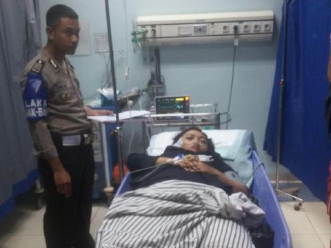 Korban dilarikan ke RS Husada