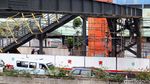 Mengintip Progres Pembangunan JPO Pasar Minggu