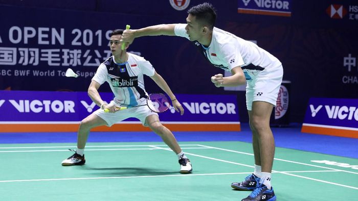 Fajar Alfian/Muhammad Rian Ardianto lolos ke babak kedua China Open 2019 (Foto: dok. Humas PBSI) Fajar Alfian/Muhammad Rian Ardianto lolos ke babak kedua China Open 2019 (Foto: dok. Humas PBSI)