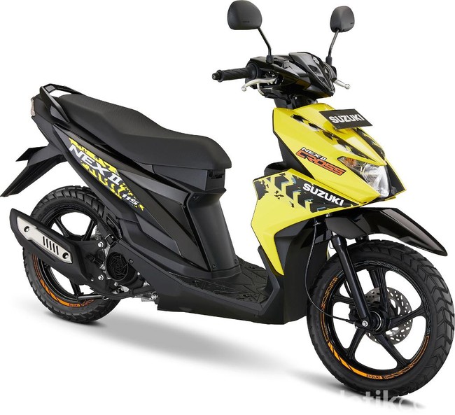 Skutik 115 cc untuk Bertualang, Suzuki NEX II Cross