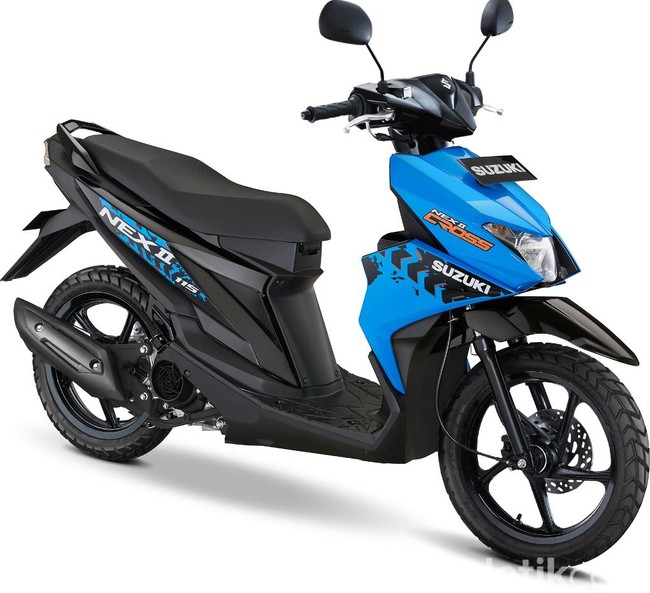 Skutik 115 cc untuk Bertualang, Suzuki NEX II Cross