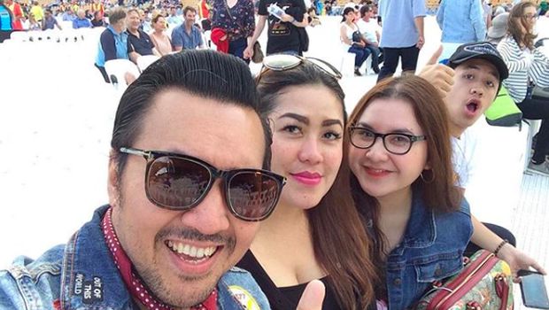 kelaurga david bayu aau david naif