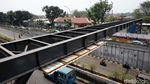 Mengintip Progres Pembangunan JPO Pasar Minggu