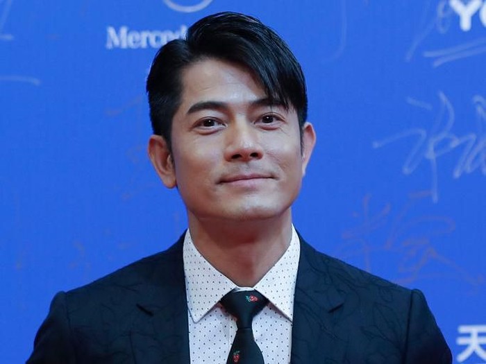 BEIJING, CHINA - APRIL 16:  Actor and singer Aaron Kwok arrives at the red carpet of the 7th Beijing International Film Festival on April 16, 2017 in Beijing, China.  (Photo by Lintao Zhang/Getty Images)