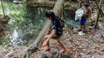 Melepas Lelah Lewat Jernihnya Mata Air Pemandian Oemau