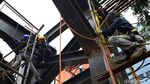 Mengintip Progres Pembangunan JPO Pasar Minggu