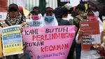 Aksi Dukung RUU P-KS di Tengah Polemik UU KPK