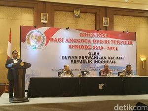 Buka Orientasi DPD 2019-2024, OSO: Indonesia Makmur Kalau Daerah Maju