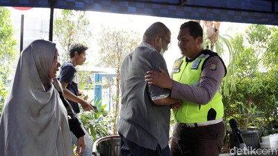 Polisi Spiderman di Pasar Minggu Berdamai dengan Pelaku