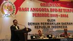 OSO Buka Orientasi DPD 2019-2024