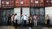 Reekspor ini merupakan lanjutan dari penindakan terhadap tiga perusahaan penerima limbah plastik.